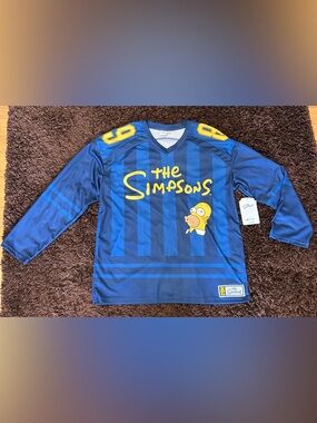 NWT The Simpsons Hockey Jersey